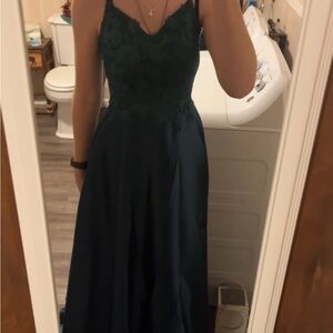 Dark Green Prom Dress